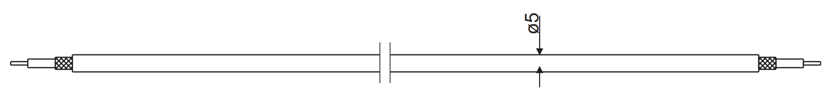 25m connection cable for pH/redox, cable end 1 (sensor side) = without plug, connection end 2 = without plug 25 Meter Anschlusskabel für pH/Redox, ohne Stecker, sensor- und geräteseitiges Kabelende