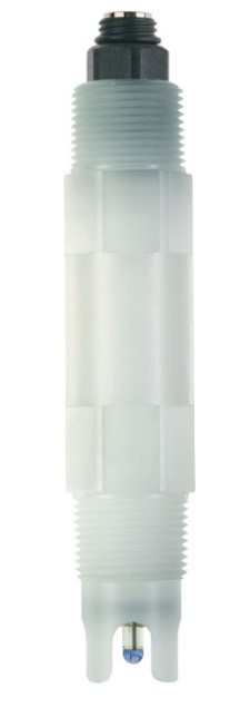 JUMO tecLine PRO stabile Prozesselektrode mit offenem Ringspaltdiaphragma und Temperaturfühler