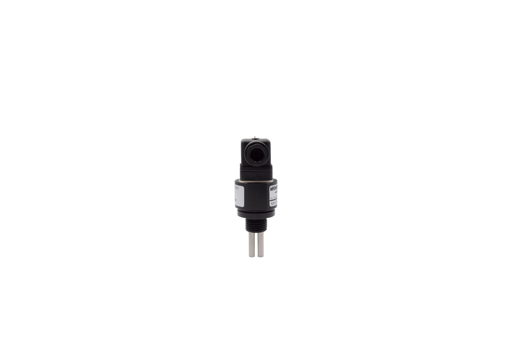 N-LF1201 conductivity measuring cell C=0.1 with PT100, 1/2 inch screw-in cell and solenoid valve connector