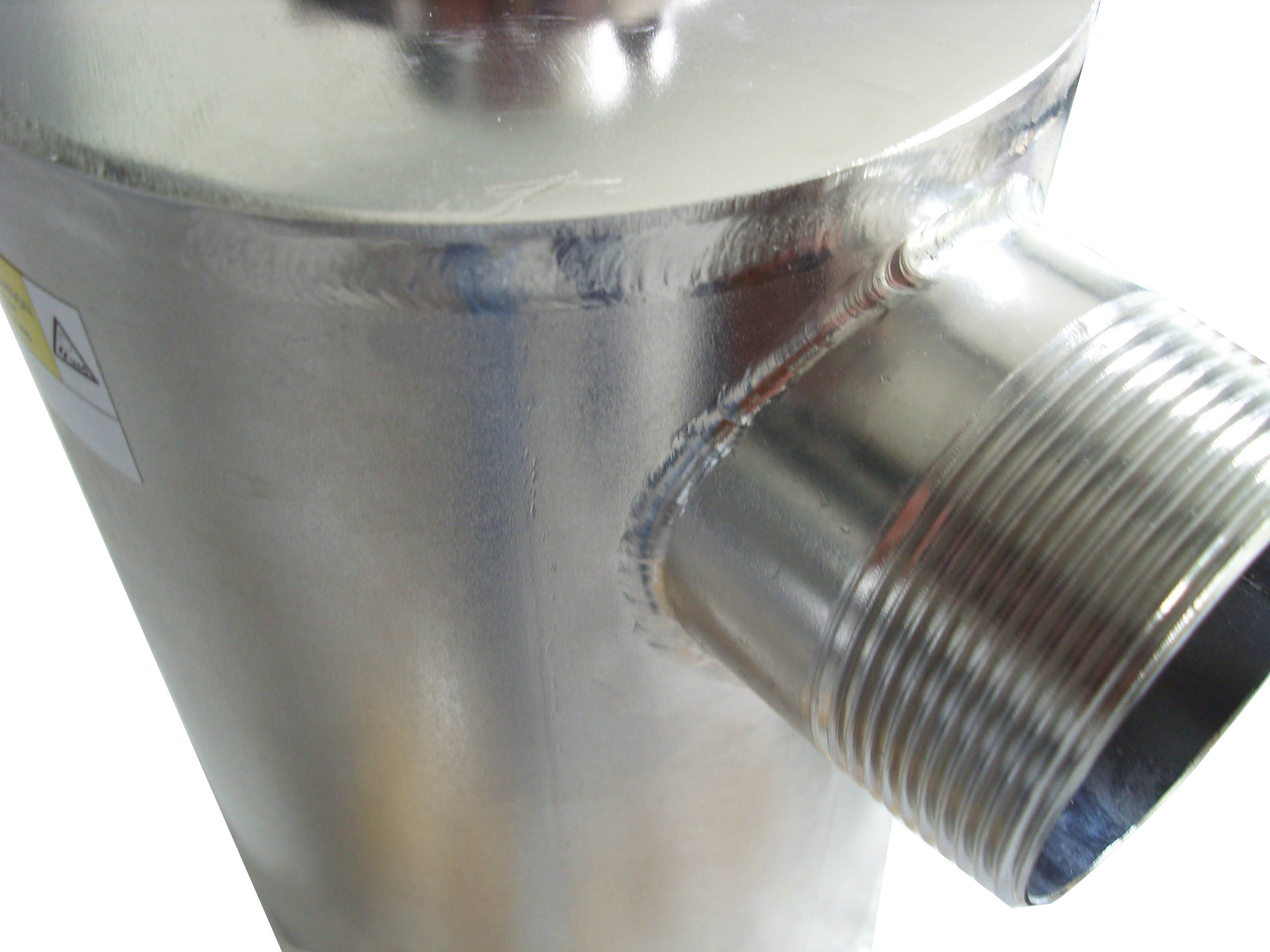 UV-Niederdruckanlage für Schwimmbäder, Teiche und Springbrunnen, Anschluss 2" Außengewinde, Nahaufnahme