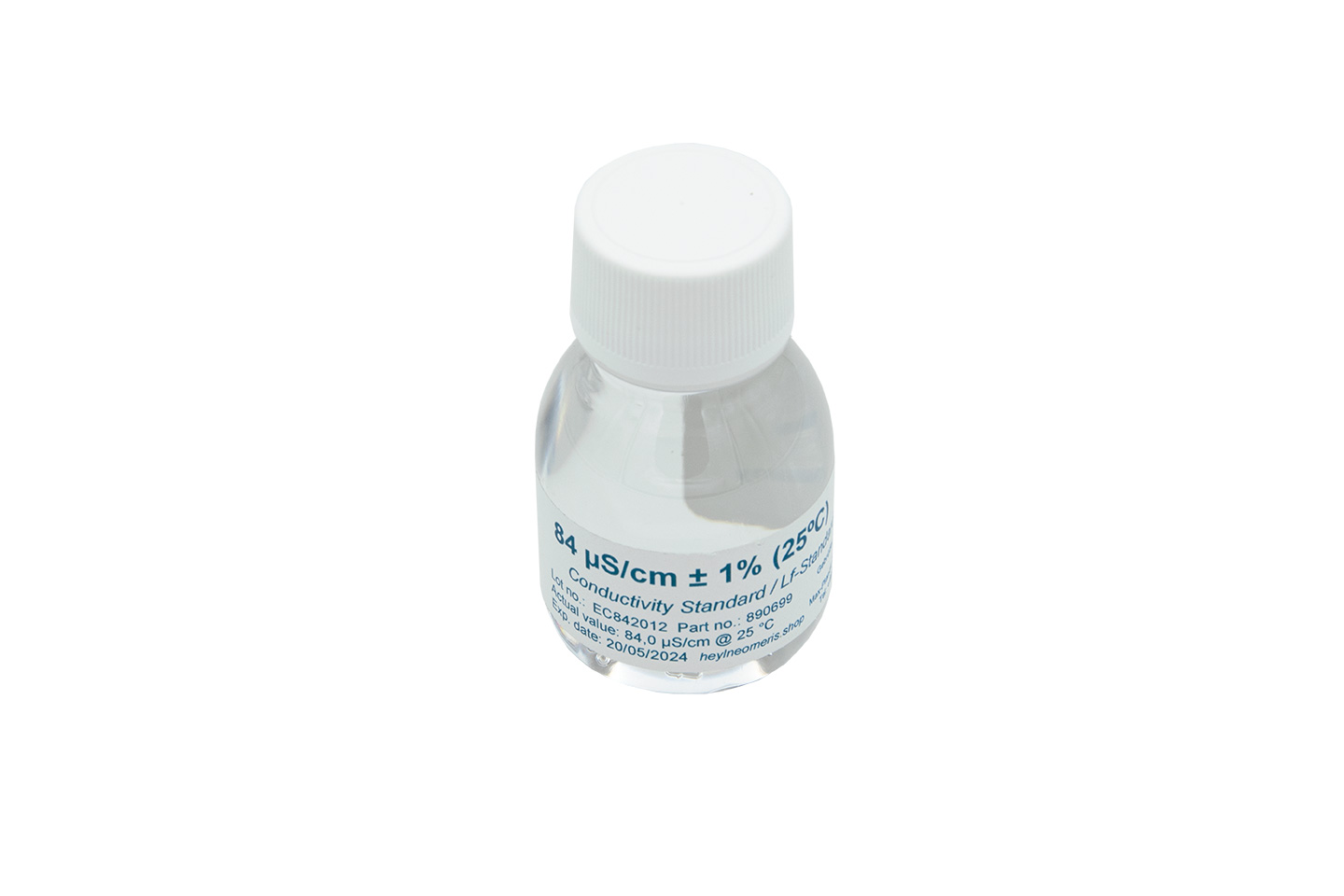 Leitfähigkeitskalibrierlösung, 70 ml Flasche, 84 μS/cm, zur Elektrodenkalibrierung