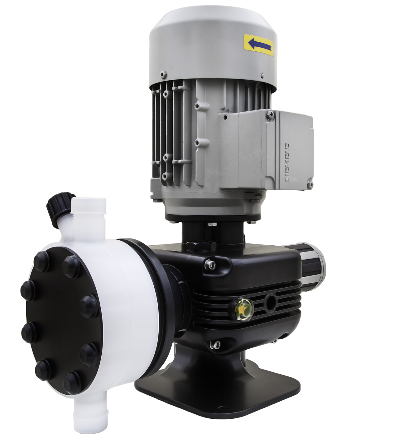 emec PRIUS D 50 Hz Dosierpumpe mit tropentauglichem Motor und IP Schutzklasse 55