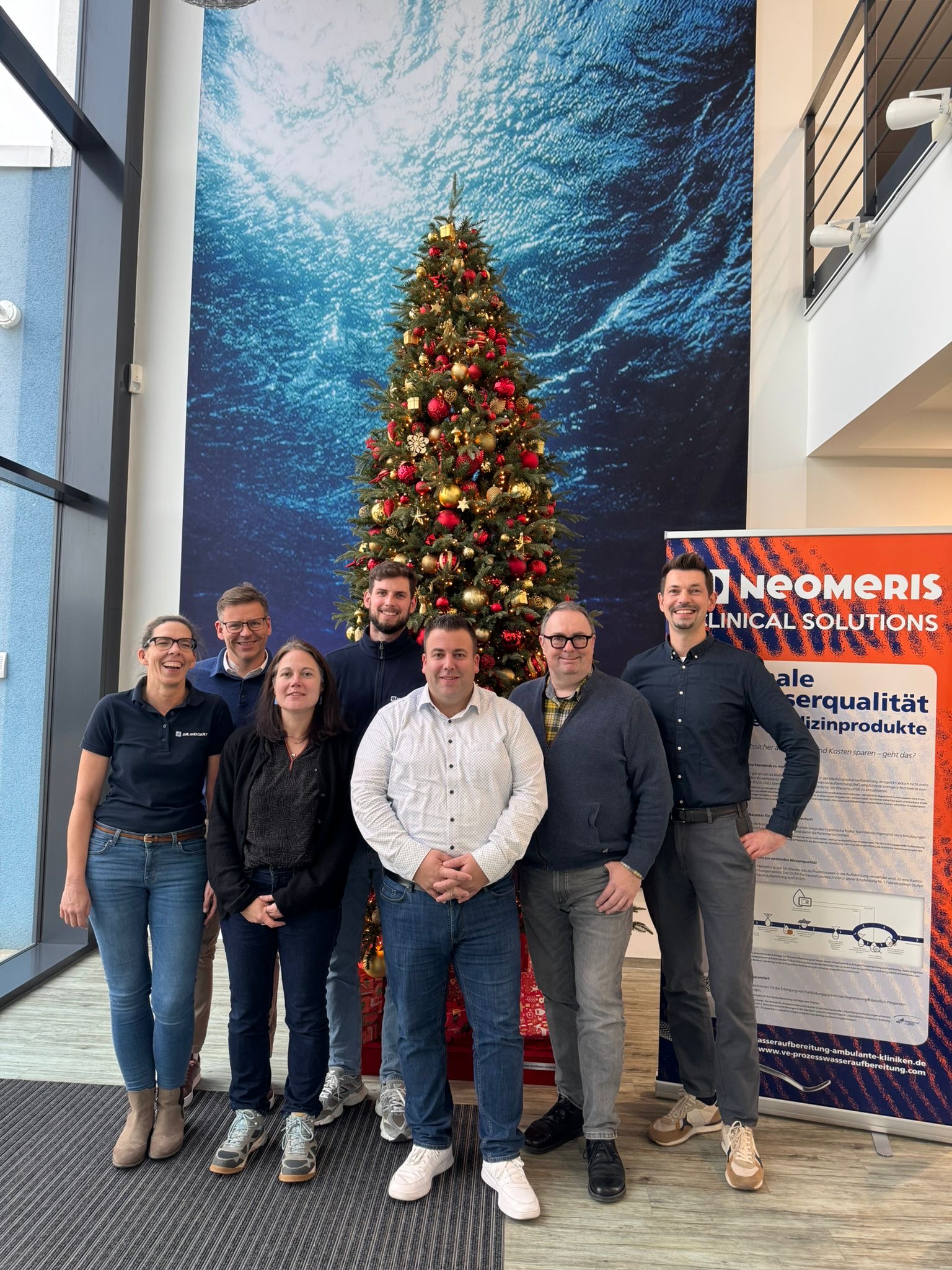 Schulungsteilnehmer VE-Wasseraufbereitung und Gerätetechnik in der AEMP für die Firma Dr. Weigert