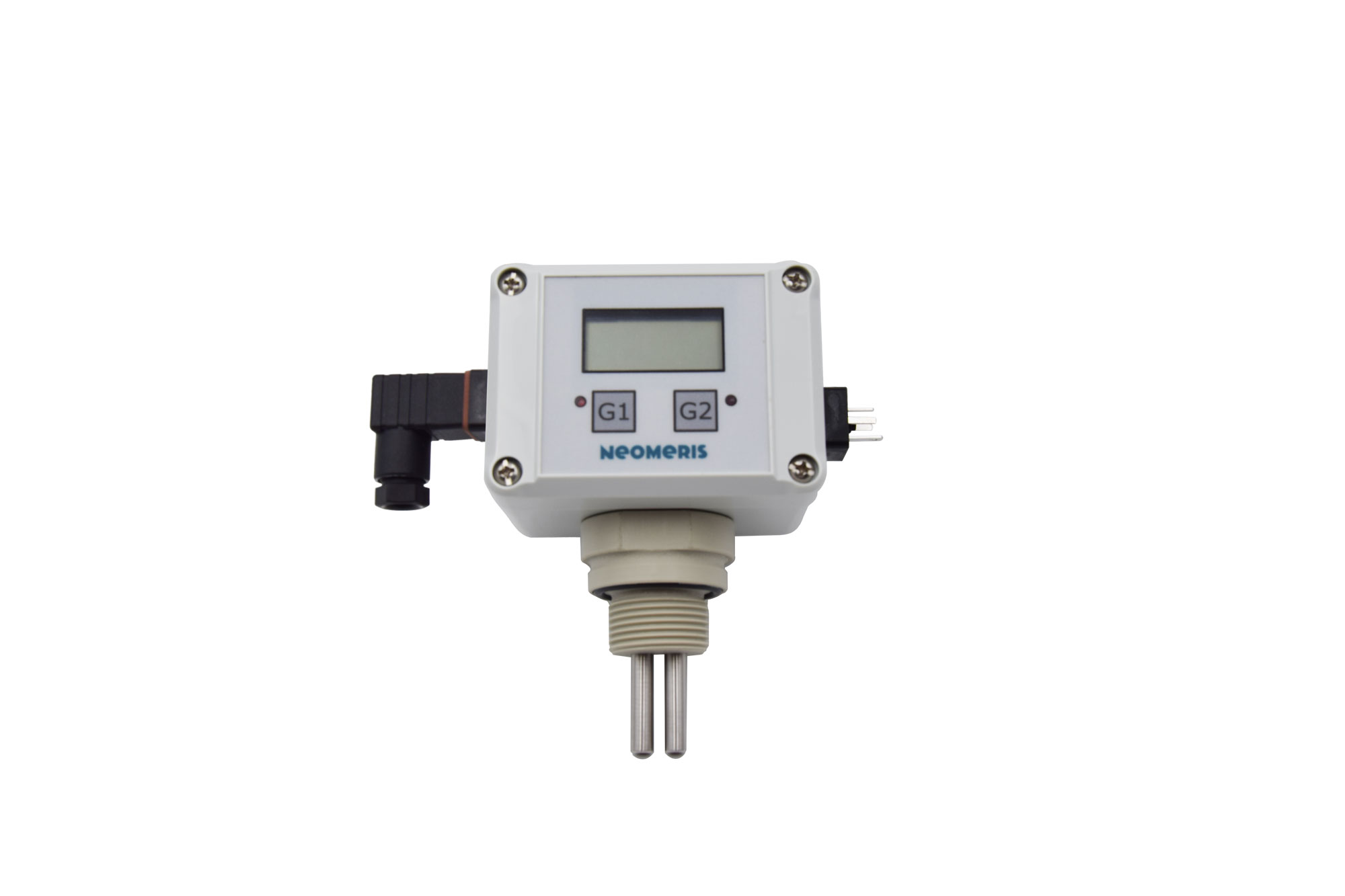 N-LF10R conductivity meter with relay output 0-10 µS - integrated 3/4" screw-in measuring cell