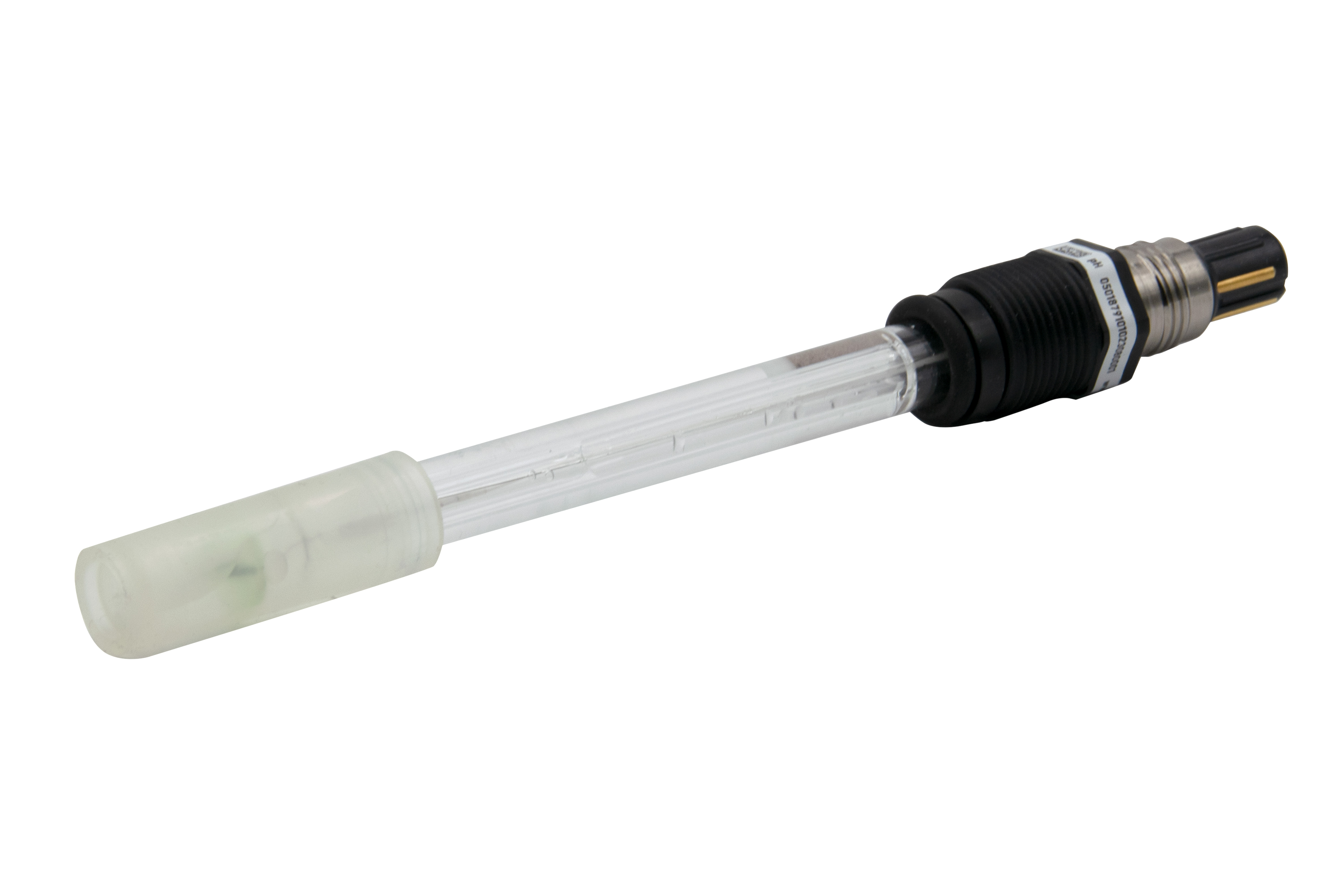 0-130 °C, PT1000 - Variopin pH electrode - combination electrode JUMO tecLine HD (201021/10-12-04-18-120/841) JUMO tecLine HD pH-Elektrode mit PT1000 Temperaturfühler