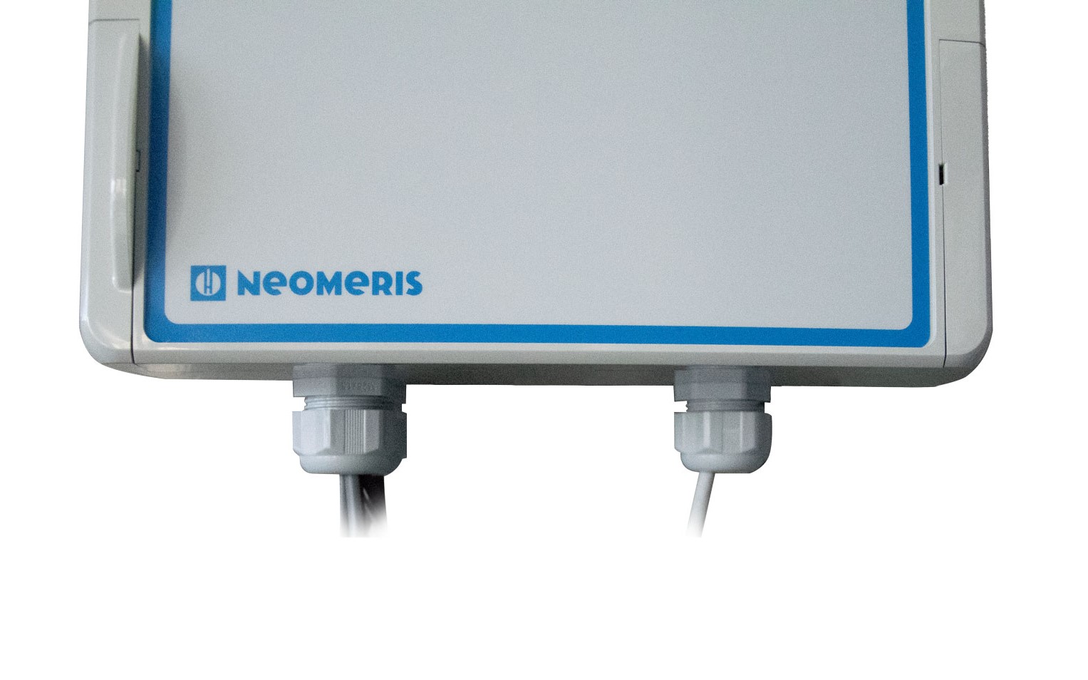 NeoTecMaster 7 Zoll 8-Kanal Controller Unterseite, Anschlüsse für Modbus RTU, RS232 und 4-20 mA, robuste Bauweise