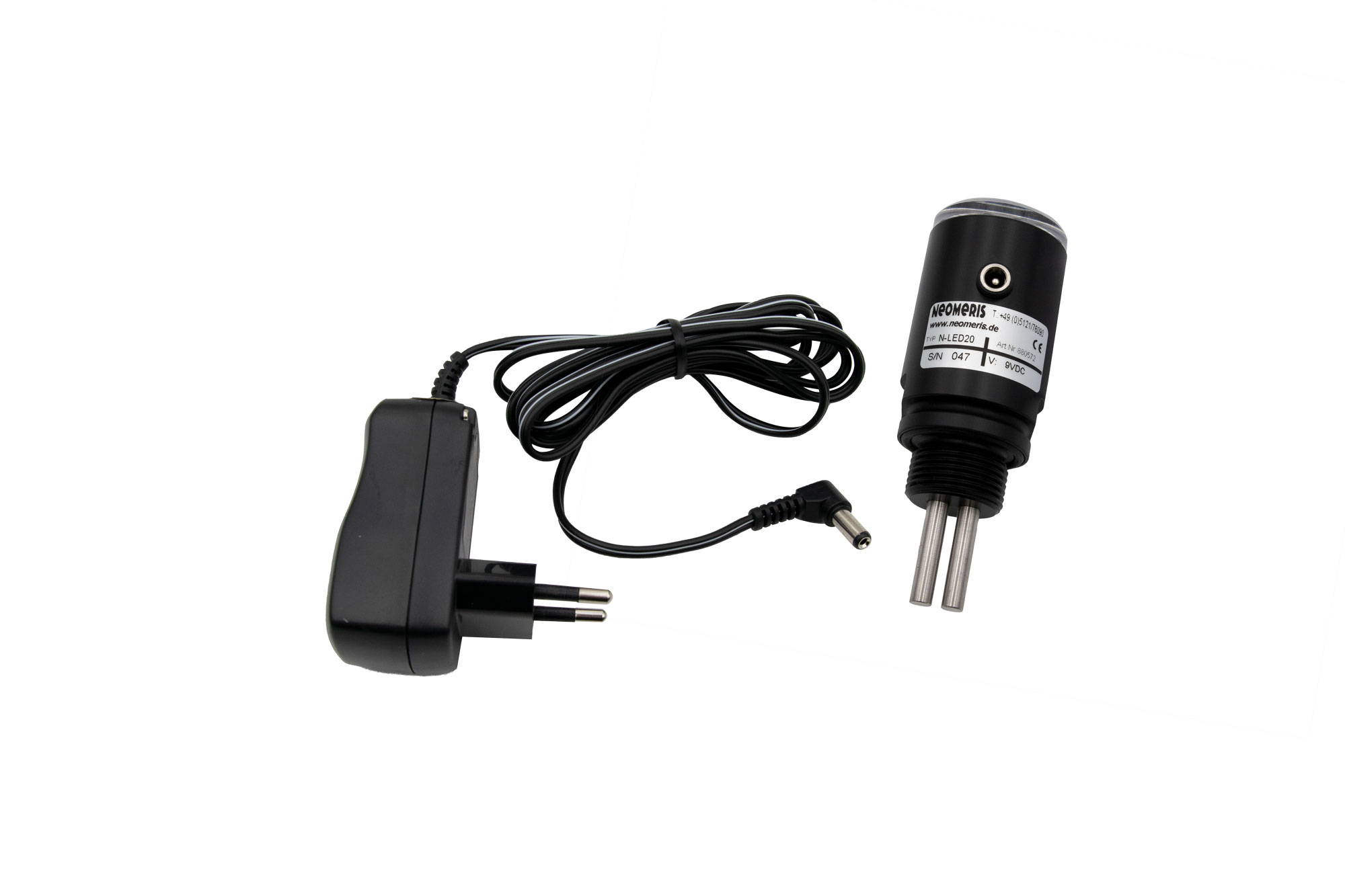 N-LED20 Leitfähigkeitsmessgerät mit Steckernetzteil 100-240 VAC Betriebsspannung