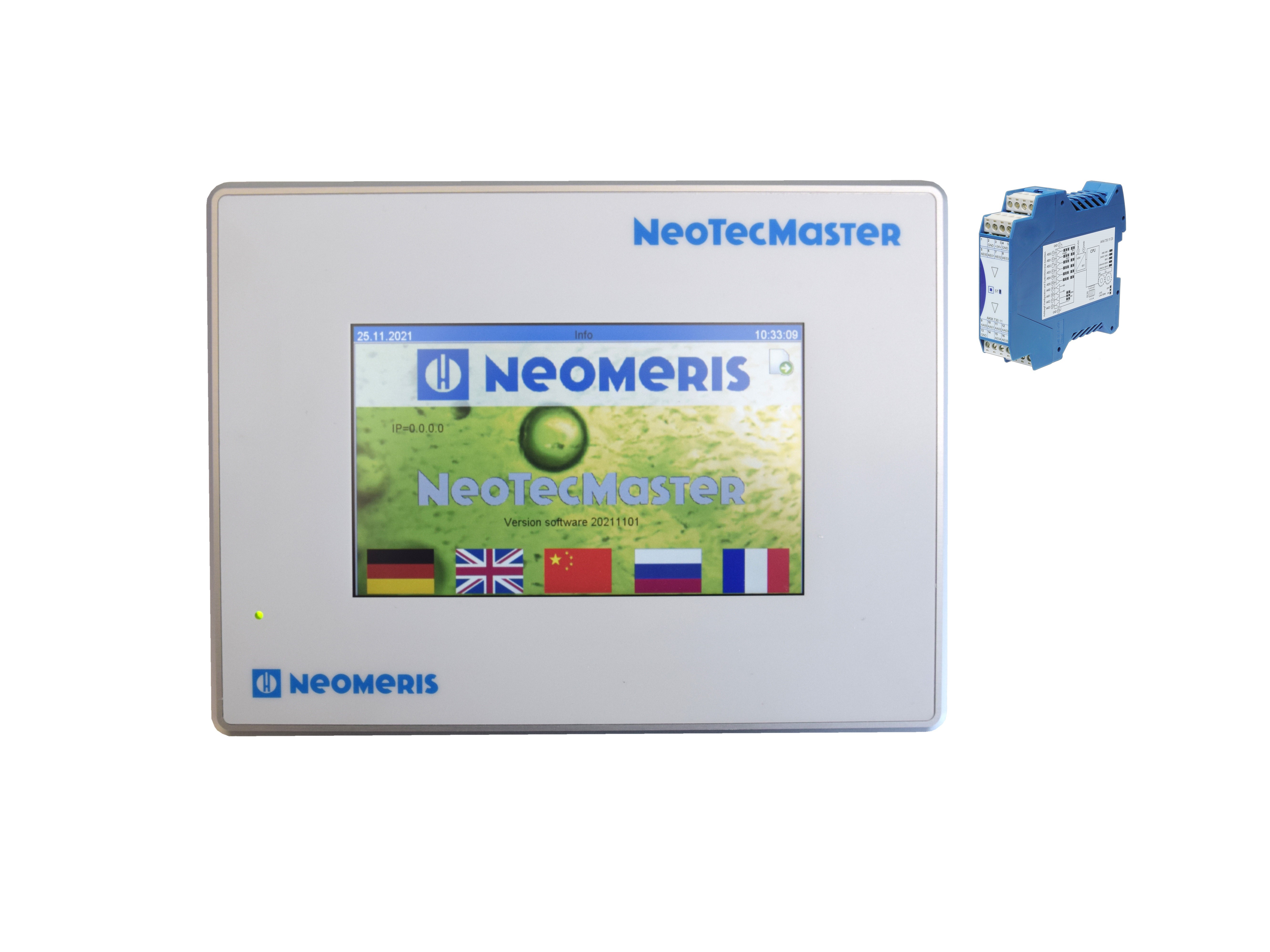 NeoTecMaster® Slave Modul mit 4 20 mA Eingängen, modulare Steuerungseinheit