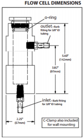 Sensor Anschlussplan, technische Zeichnung, elektrisches Schema, 0-10 ppm Chlordioxid Sensor, Verdrahtungsübersicht