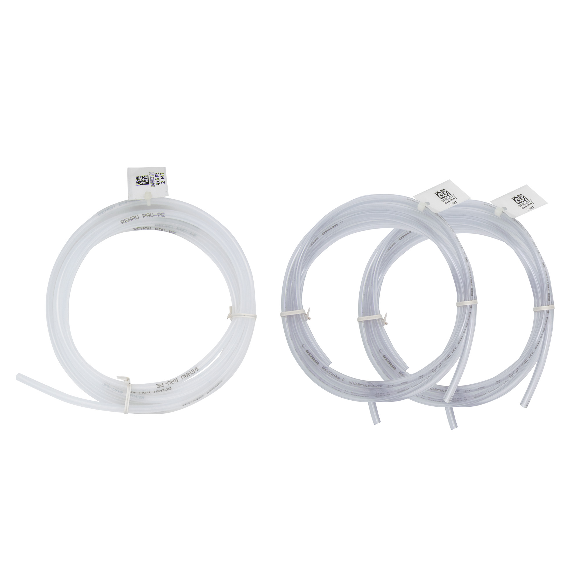 emec K Plus Dosierpumpe Schlauchset, PVC Saugschlauch und PE/PVDF Druckschlauch