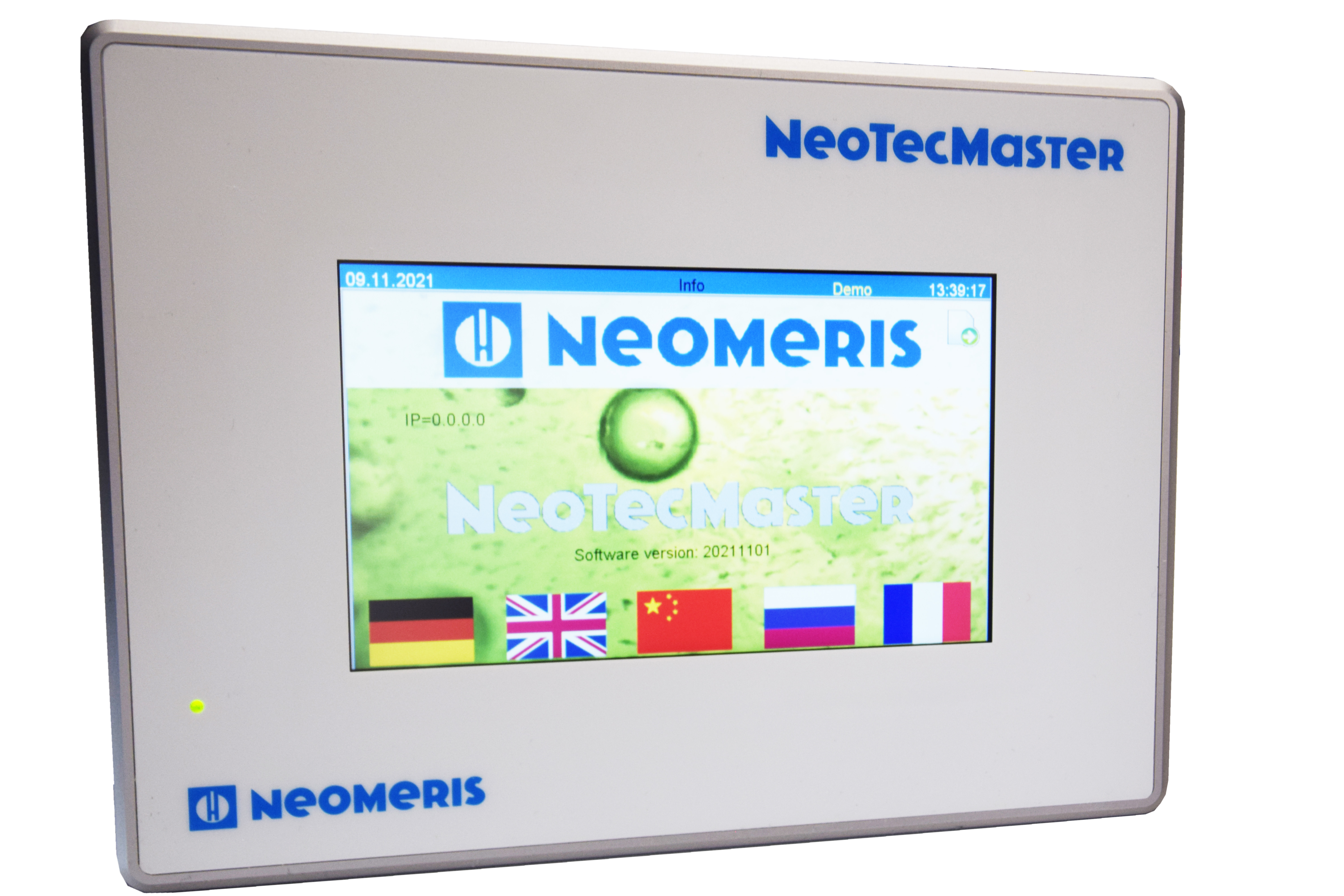 5 Zoll NeoTecMaster 4 Kanal Multi-Controller für Messignalverarbeitung, Gesamtansicht, vielseitiges Messsystem, modulare Prozesssteuerung