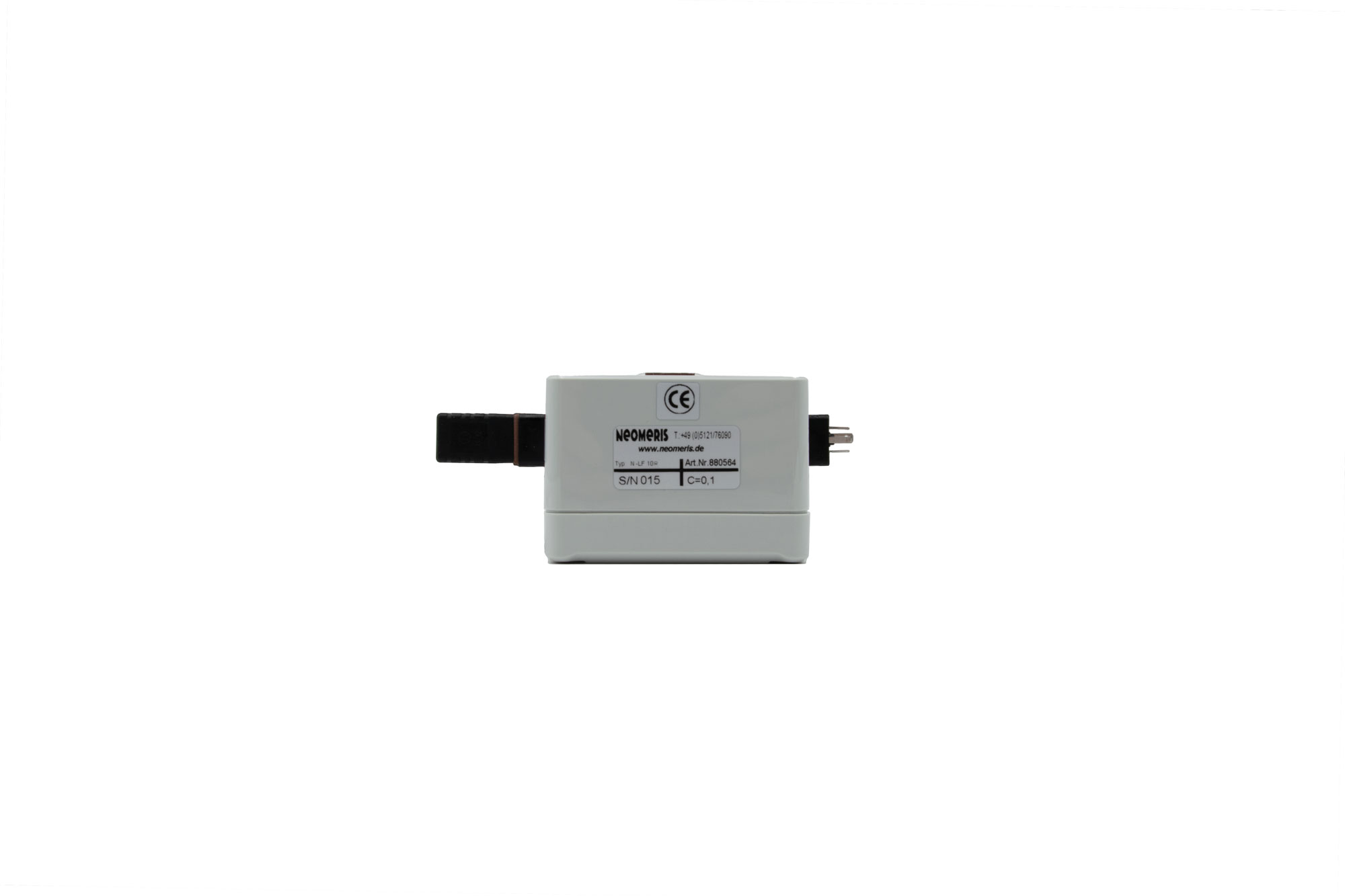 N-LF10R conductivity meter with relay output 0-10 µS - integrated 3/4" screw-in measuring cell