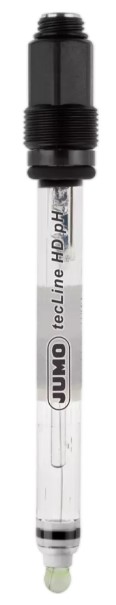 0-130 °C - S8 Schraubkopf pH Elektrode ohne Temperaturfühler - Einstabmesskette JUMO tecLine HD (201021/10-12-04-82-120/000)